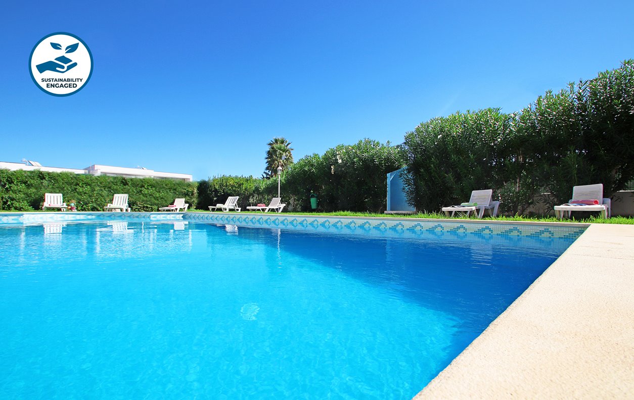 Holiday Home with Pool and Garden, A / C, BBQ and Wi-Fi - 5 min. by car from Falésia and Olhos de Água beaches - 12574