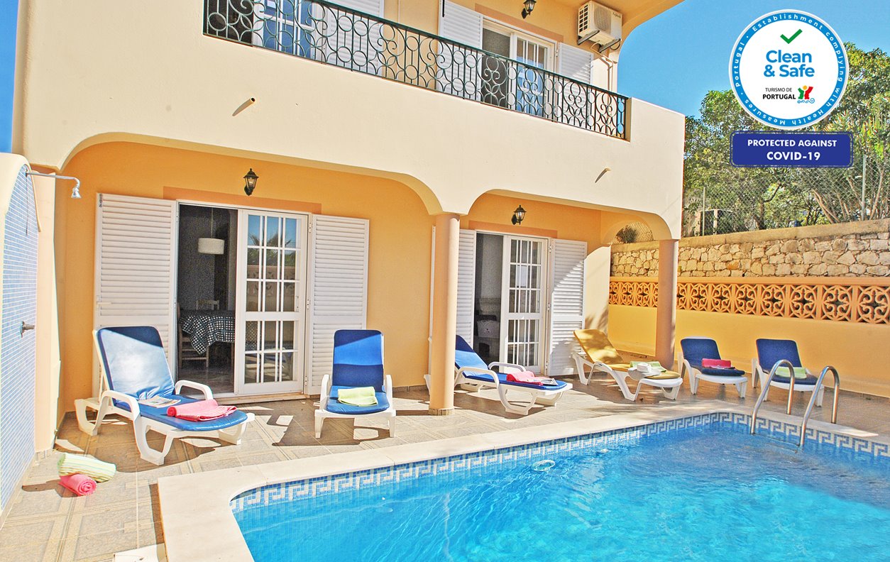 Holiday Villa with Heatable Pool, Sea View, A / C, BBQ and Wi-Fi  - 12668