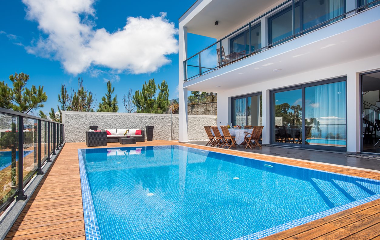 Holiday House with Heated Pool and Garden, Sea View, BBQ and Wi-Fi - Near PR20 Vereda do Jardim do Mar - 12971