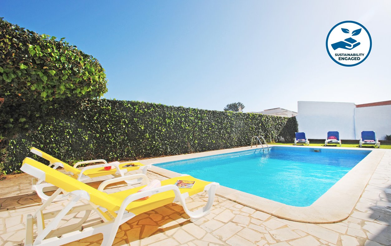 Very well situated villa, close to all amenitties, private pool, lawned garden, private pool - 13307